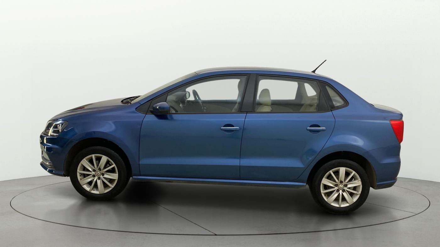 2016 Volkswagen Ameo HIGHLINE1.2L, CNG, Manual, 91,873 km, Left Side