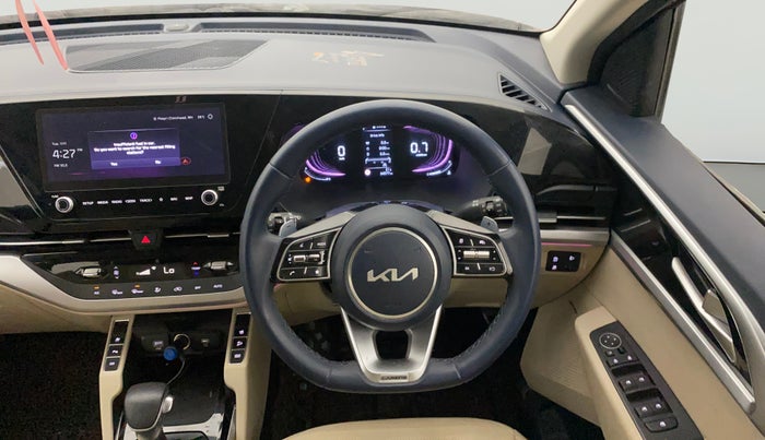 2023 KIA CARENS LUXURY PLUS 1.5 DIESEL AT 7 STR, Diesel, Automatic, 34,502 km, Steering Wheel Close Up