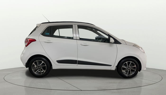 2017 Hyundai Grand i10 SPORTZ (O) AT 1.2 KAPPA VTVT, Petrol, Automatic, 38,356 km, Right Side View