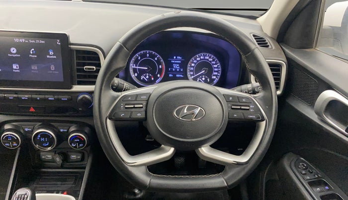 2021 Hyundai VENUE SX (O) 1.5 CRDI, Diesel, Manual, 52,295 km, Steering Wheel Close Up