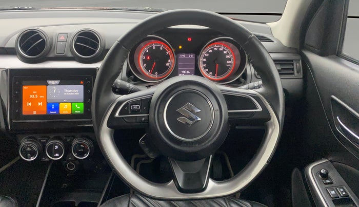 2023 Maruti Swift ZXI, Petrol, Manual, 49,618 km, Steering Wheel Close Up