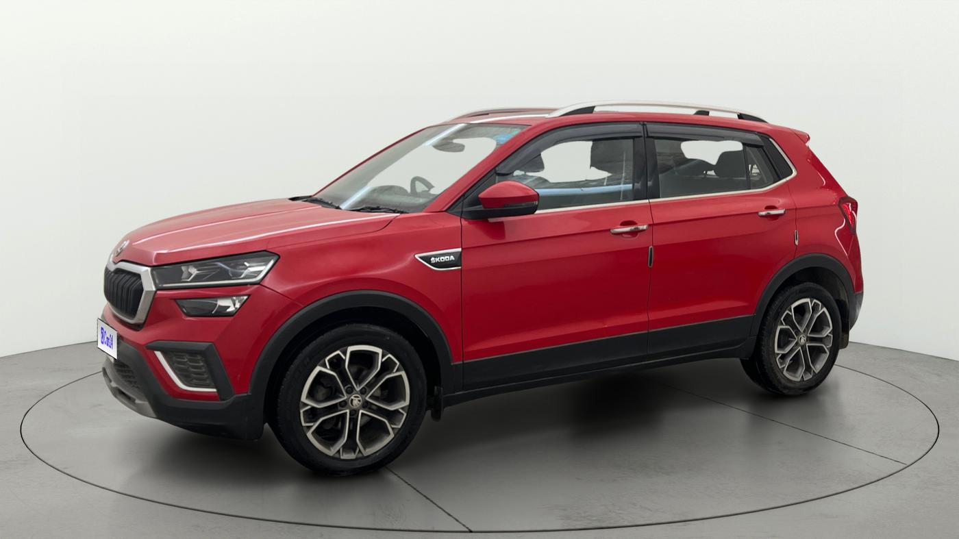 2022 Skoda KUSHAQ STYLE 1.0L TSI MT, Petrol, Manual, 53,979 km, Left Front Diagonal