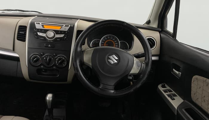 2016 Maruti Wagon R 1.0 VXI AMT, Petrol, Automatic, 74,465 km, Steering Wheel Close Up