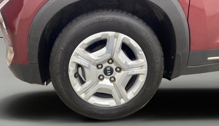 2021 KIA SONET HTX 1.0 IMT, Petrol, Manual, 91,934 km, Left Front Wheel