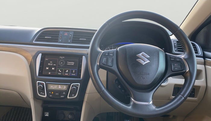 2022 Maruti Ciaz ALPHA 1.5 SHVS PETROL, Petrol, Manual, 20,693 km, Steering Wheel Close Up