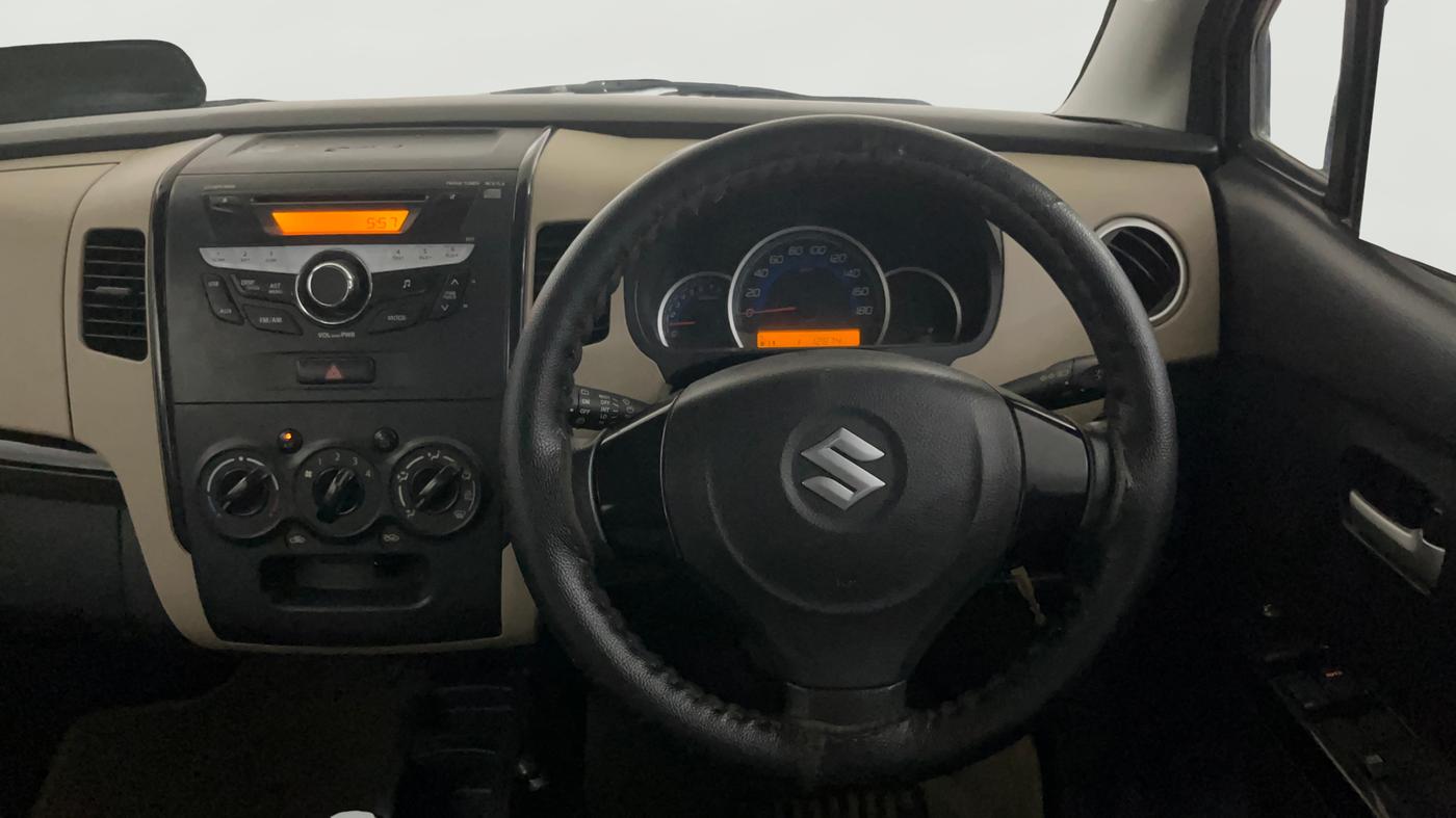 2018 Maruti Wagon R 1.0 VXI, Petrol, Manual, 12,810 km, Steering Wheel Close Up