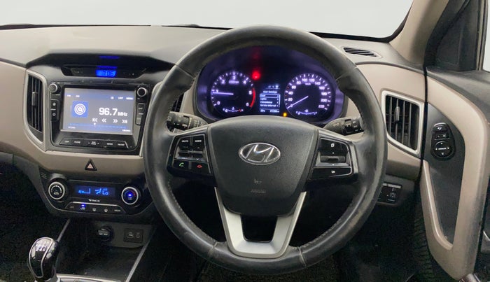2017 Hyundai Creta SX (O) 1.6 DIESEL, Diesel, Manual, 81,298 km, Steering Wheel Close Up