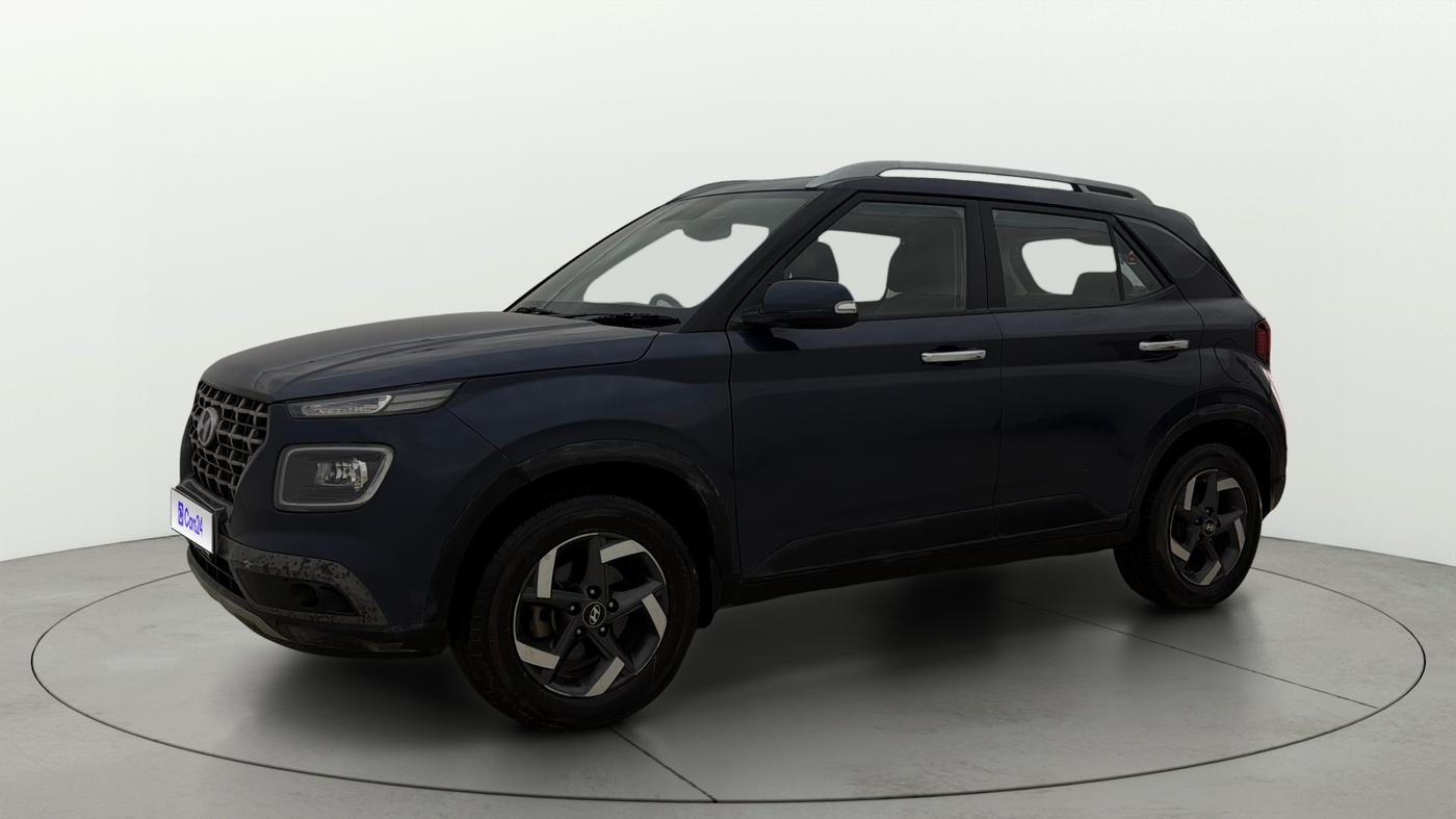 2019 Hyundai VENUE SX 1.0 (O) TURBO, Petrol, Manual, 63,644 km, Left Front Diagonal