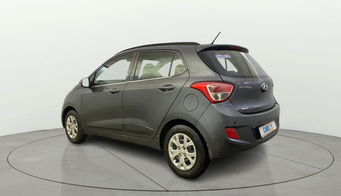 2016 Hyundai Grand i10 SPORTZ 1.2 KAPPA VTVT, CNG, Manual, 51,417 km, Left Back Diagonal