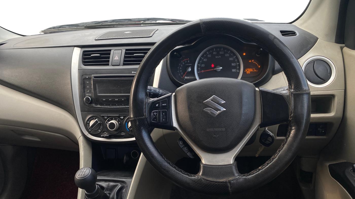 2016 Maruti Celerio ZXI (O), CNG, Manual, 1,29,851 km, Steering Wheel Close Up
