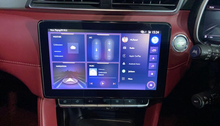 2022 MG ASTOR SAVVY 1.3 TURBO AT S RED, Petrol, Automatic, 17,466 km, Air Conditioner