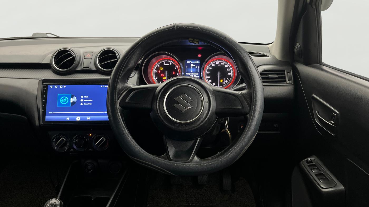 2019 Maruti Swift LDI, Diesel, Manual, 74,366 km, Steering Wheel Close Up