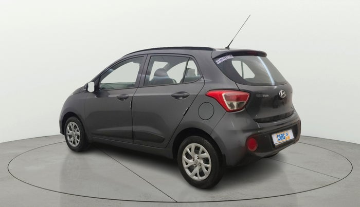 2017 Hyundai Grand i10 SPORTZ (O) 1.2 KAPPA VTVT, Petrol, Manual, 95,064 km, Left Back Diagonal