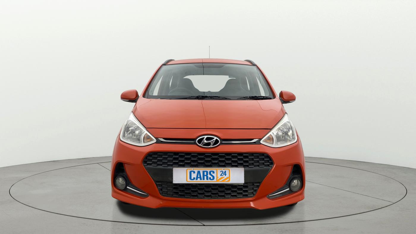 2018 Hyundai Grand i10 SPORTZ AT 1.2 KAPPA VTVT, Petrol, Automatic, 23,239 km, Front