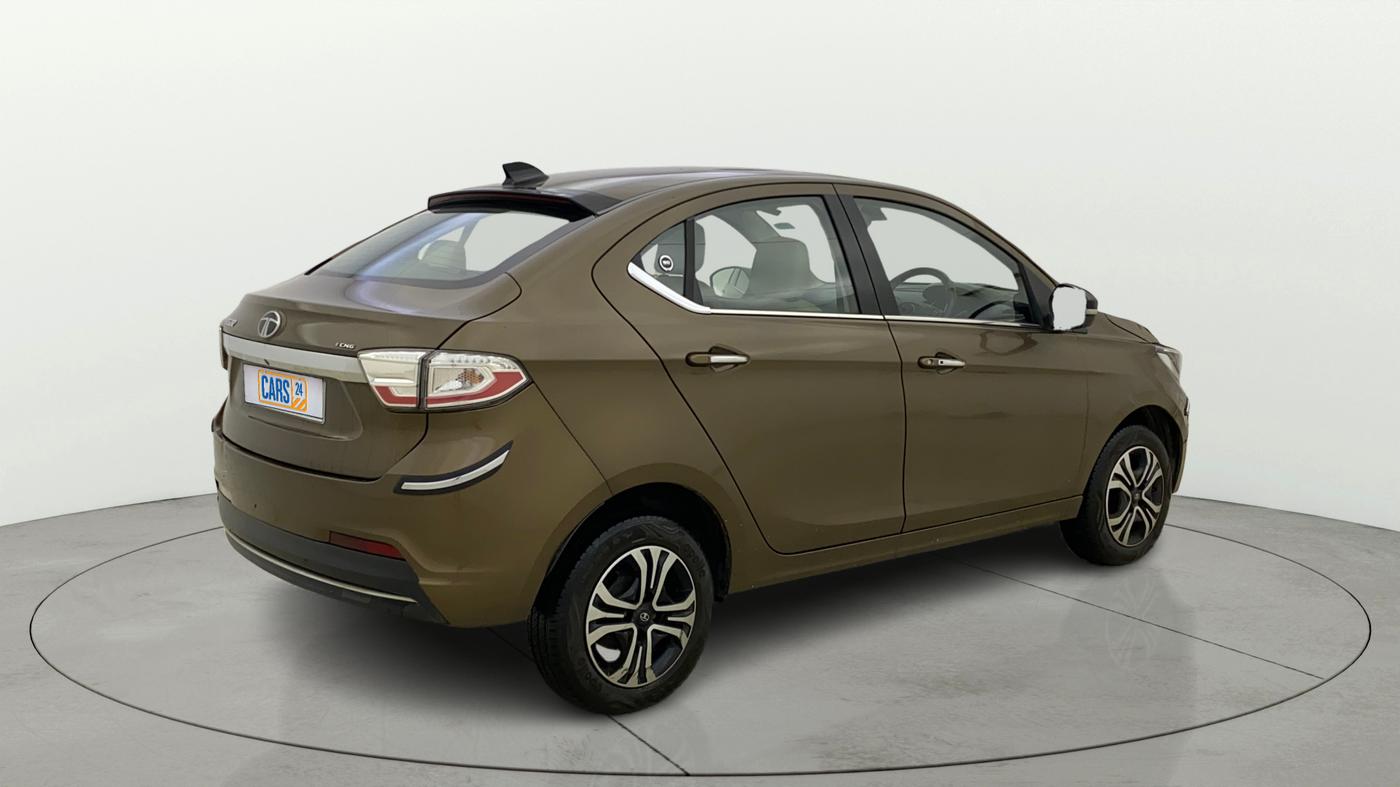 2024 Tata TIGOR XZA Plus iCNG , CNG, Automatic, 26,107 km, Right Back Diagonal