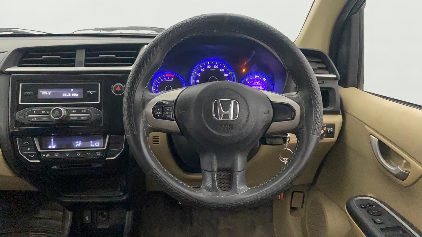 2019 Honda Amaze 1.2L I-VTEC VX, CNG, Manual, 96,245 km, Steering Wheel Close Up
