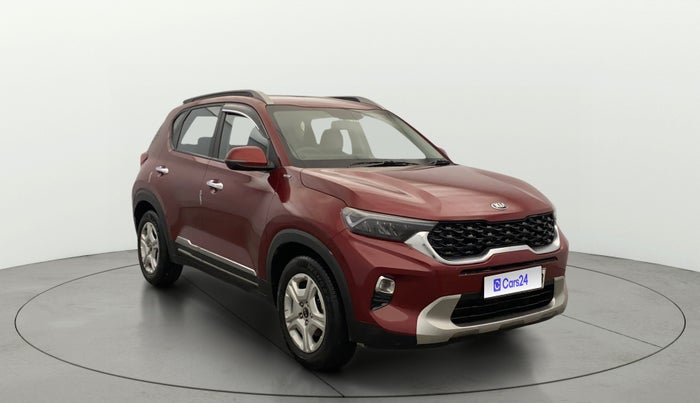 2020 KIA SONET HTX 1.0 IMT, Petrol, Manual, 17,607 km, Right Front Diagonal