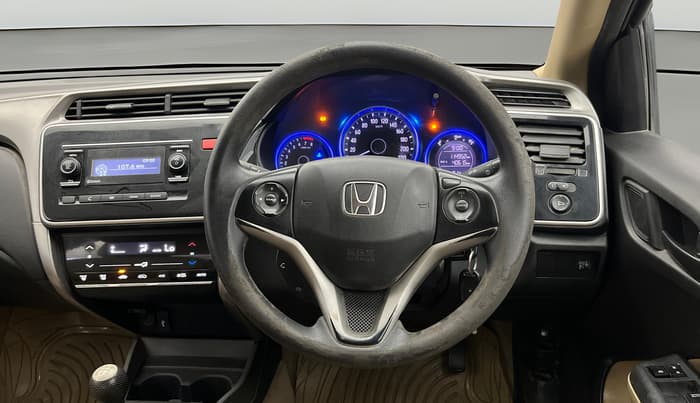 2015 Honda City 1.5L I-VTEC SV, Petrol, Manual, 1,15,001 km, Steering Wheel Close Up