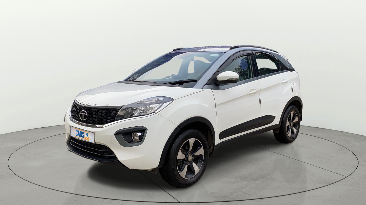2018 Tata NEXON XZ PLUS PETROL DUAL TONE, Petrol, Manual, 86,988 km, Left Front Diagonal