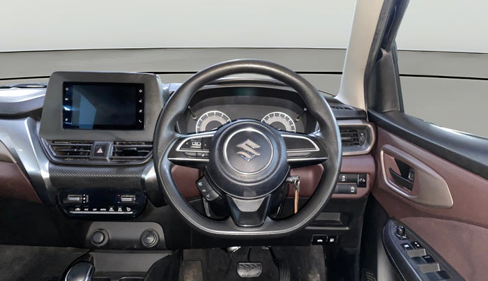 2023 Maruti FRONX DELTA PLUS 1.2L AGS, Petrol, Automatic, 23,534 km, Steering Wheel Close Up