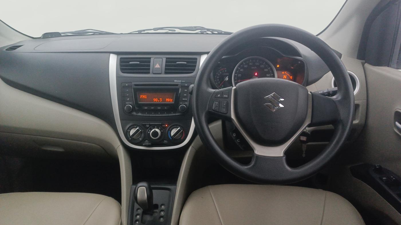 2015 Maruti Celerio ZXI AMT, Petrol, Automatic, 58,297 km, Steering Wheel Close Up