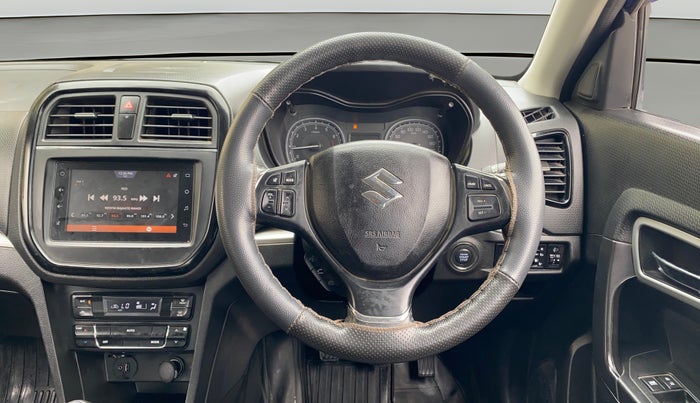 2020 Maruti Vitara Brezza ZXI PLUS, Petrol, Manual, 38,111 km, Steering Wheel Close Up