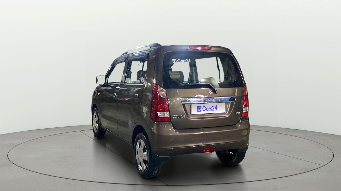 2014 Maruti Wagon R 1.0 VXI, Petrol, Manual, 24,927 km, Left Back Diagonal