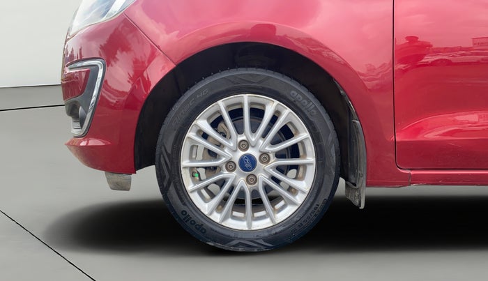 2019 Ford Figo Aspire TITANIUM PLUS 1.5 DIESEL, Diesel, Manual, 1,28,065 km, Left Front Wheel