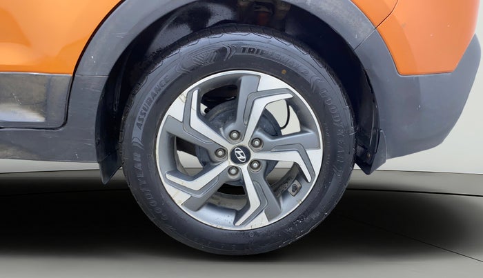 2018 Hyundai Creta SX (O) 1.6 PETROL, Petrol, Manual, 33,998 km, Left Rear Wheel