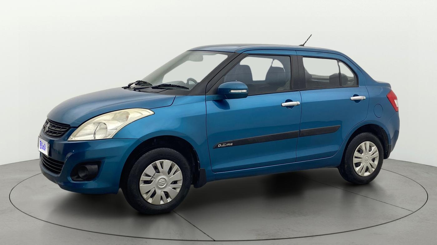 2014 Maruti Swift Dzire VXI, Petrol, Manual, 69,064 km, Left Front Diagonal