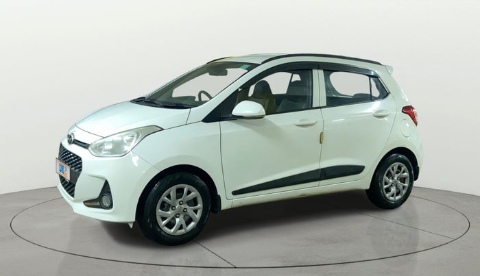 2019 Hyundai Grand i10 SPORTZ 1.2 KAPPA VTVT, Petrol, Manual, 89,450 km, Left Front Diagonal