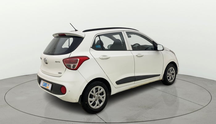 2019 Hyundai Grand i10 SPORTZ 1.2 KAPPA VTVT, Petrol, Manual, 48,753 km, Right Back Diagonal