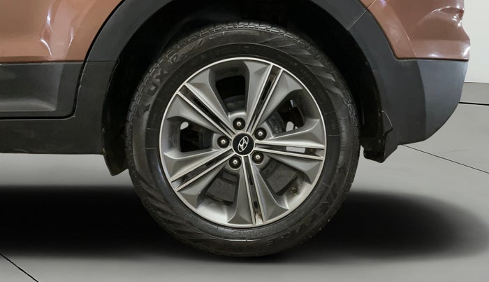 2017 Hyundai Creta SX PLUS AT 1.6 PETROL, Petrol, Automatic, 80,375 km, Left Rear Wheel