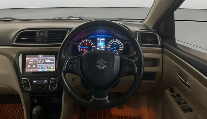 2022 Maruti Ciaz ALPHA  AT 1.5 SHVS PETROL, Petrol, Automatic, 67,344 km, Steering Wheel Close Up