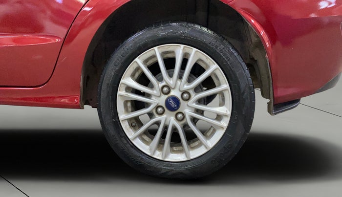 2018 Ford Figo Aspire TITANIUM 1.2 PETROL, Petrol, Manual, 45,715 km, Left Rear Wheel