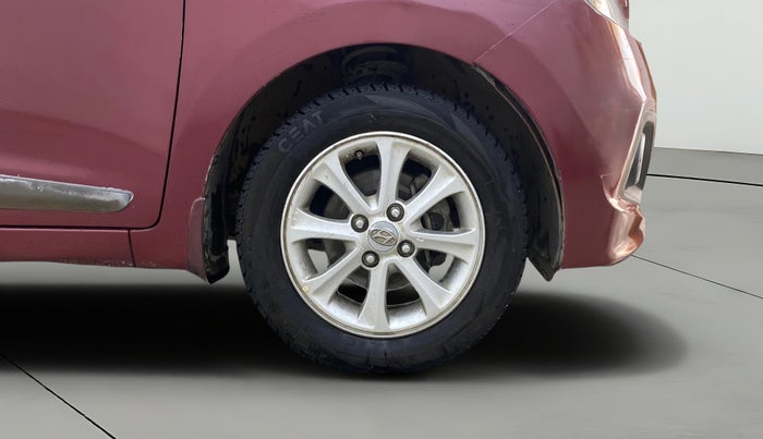 2015 Hyundai Grand i10 ASTA AT 1.2 KAPPA VTVT, Petrol, Automatic, 65,548 km, Right Front Wheel