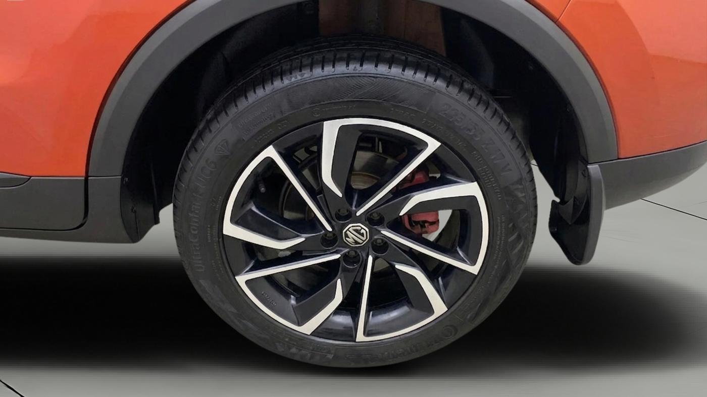 2021 MG ASTOR SAVVY 1.3 TURBO AT S RED, Petrol, Automatic, 27,023 km, Left Rear Wheel