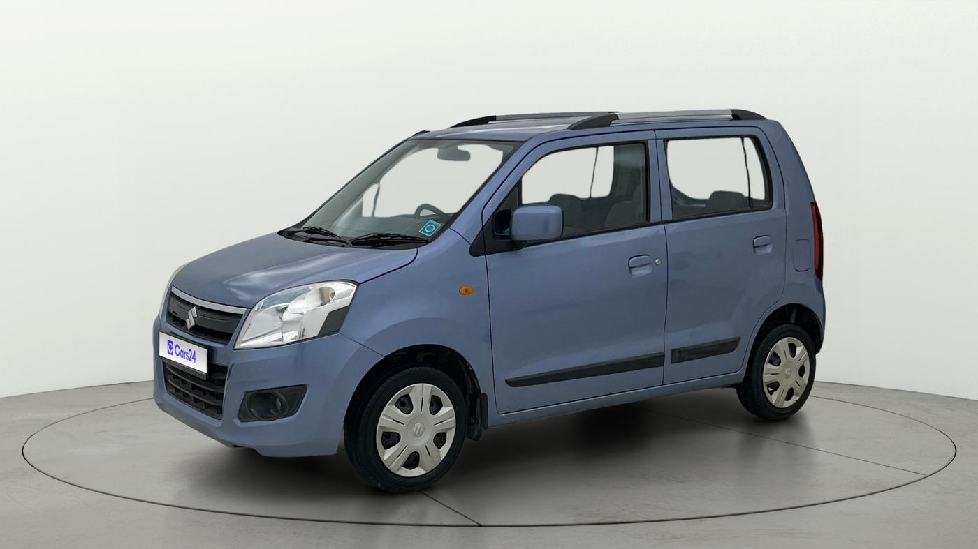 2013 Maruti Wagon R 1.0 VXI, Petrol, Manual, 38,781 km, Left Front Diagonal