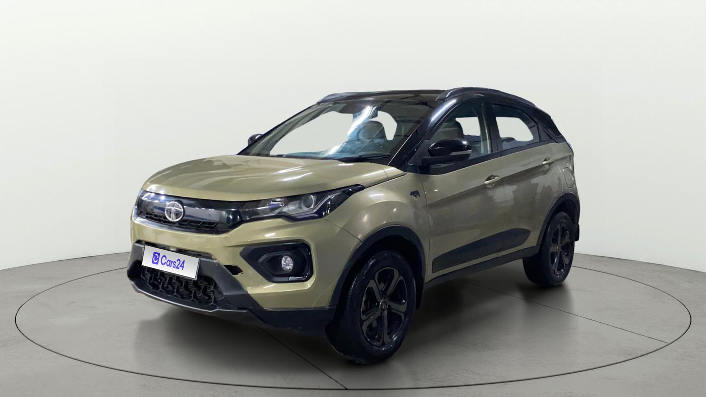 2022 Tata NEXON XZ PLUS PETROL KAZIRANGA, Petrol, Manual, 63,991 km, Left Front Diagonal