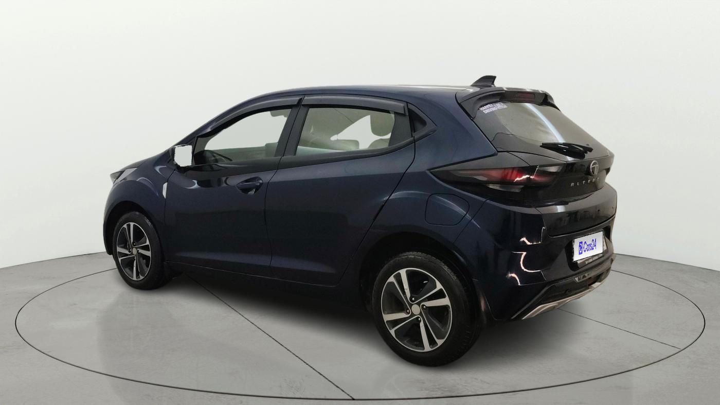 2024 Tata ALTROZ XZA + SUNROOF, Petrol, Automatic, 13,097 km, Left Back Diagonal