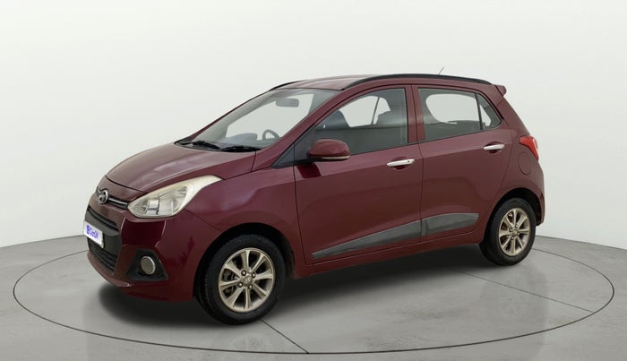 2015 Hyundai Grand i10 ASTA (O) 1.2 KAPPA VTVT, Petrol, Manual, 83,924 km, Left Front Diagonal