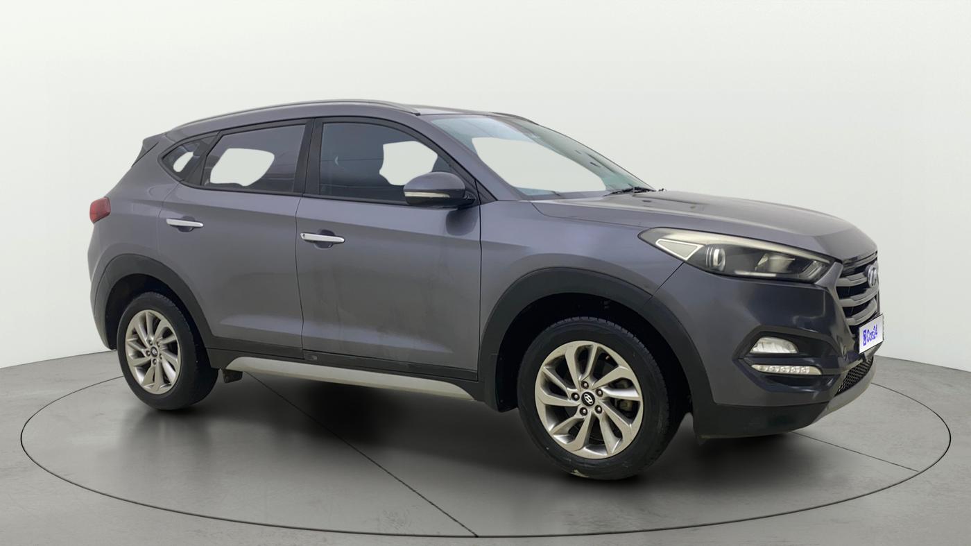 2017 Hyundai Tucson 2WD MT DIESEL, Diesel, Manual, 1,03,829 km, Right Front Diagonal