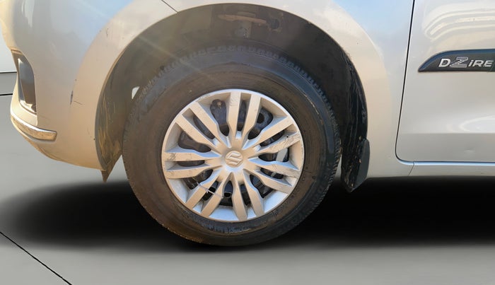 2019 Maruti Dzire VXI AMT, Petrol, Automatic, 64,895 km, Left Front Wheel