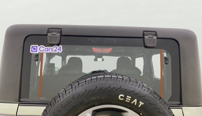 2022 Mahindra Thar LX PETROL HT 4WD AT, Petrol, Automatic, 34,063 km, Rear Windshield