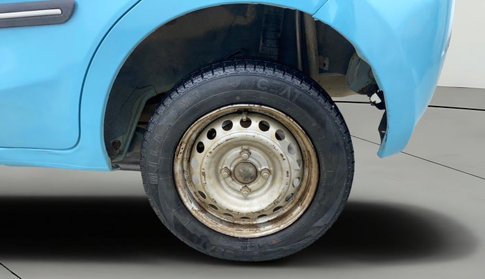 2014 Datsun Go A, Petrol, Manual, 81,445 km, Left Rear Wheel