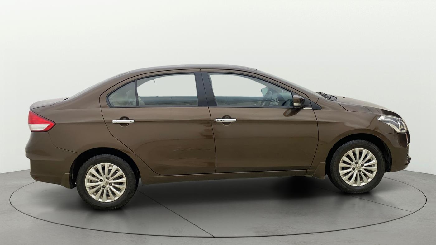 2018 Maruti Ciaz ZETA 1.4  MT PETROL, Petrol, Manual, 63,238 km, Right Side View