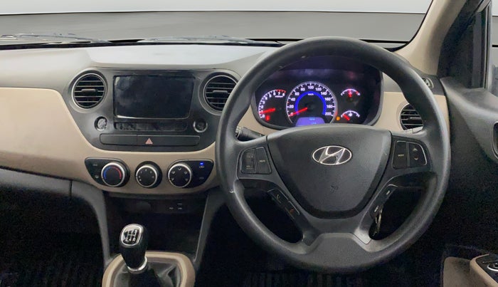 2016 Hyundai Grand i10 SPORTZ 1.2 KAPPA VTVT, Petrol, Manual, 26,923 km, Steering Wheel Close Up