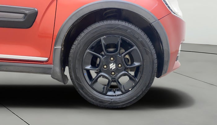 2017 Maruti IGNIS ZETA 1.2 AMT DUAL TONE, Petrol, Automatic, 77,262 km, Right Front Wheel