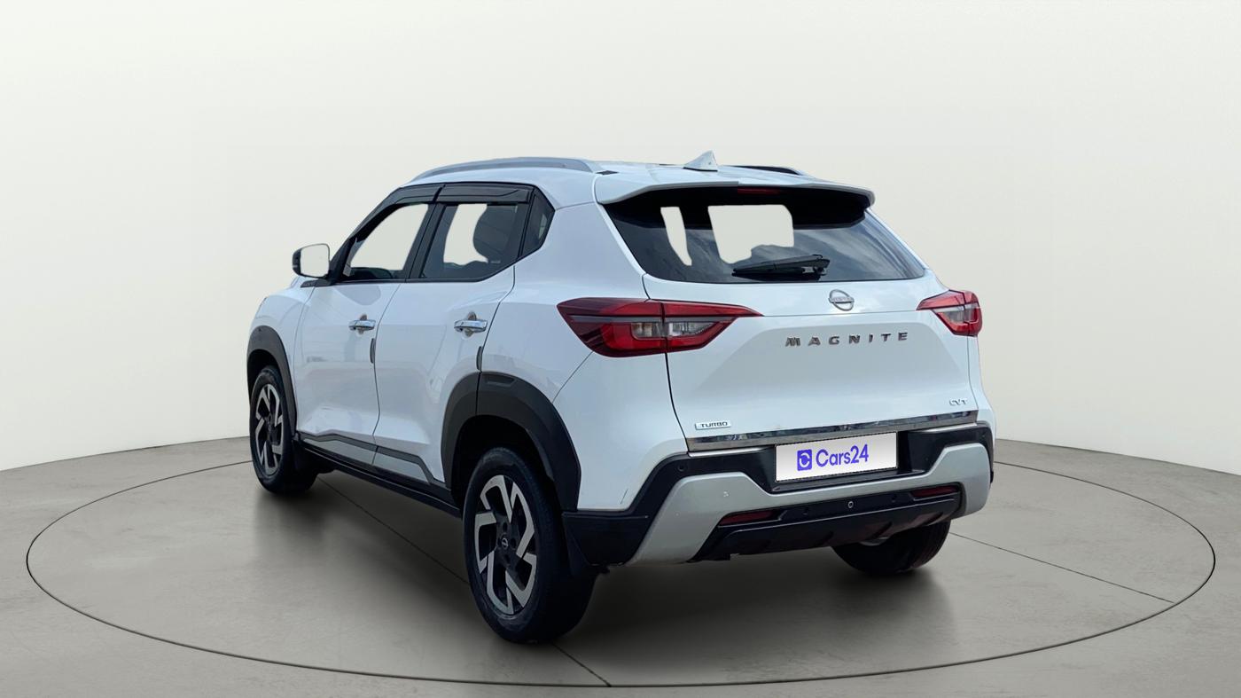 2022 Nissan MAGNITE XV PREMIUM TURBO CVT, Petrol, Automatic, 52,737 km, Left Back Diagonal