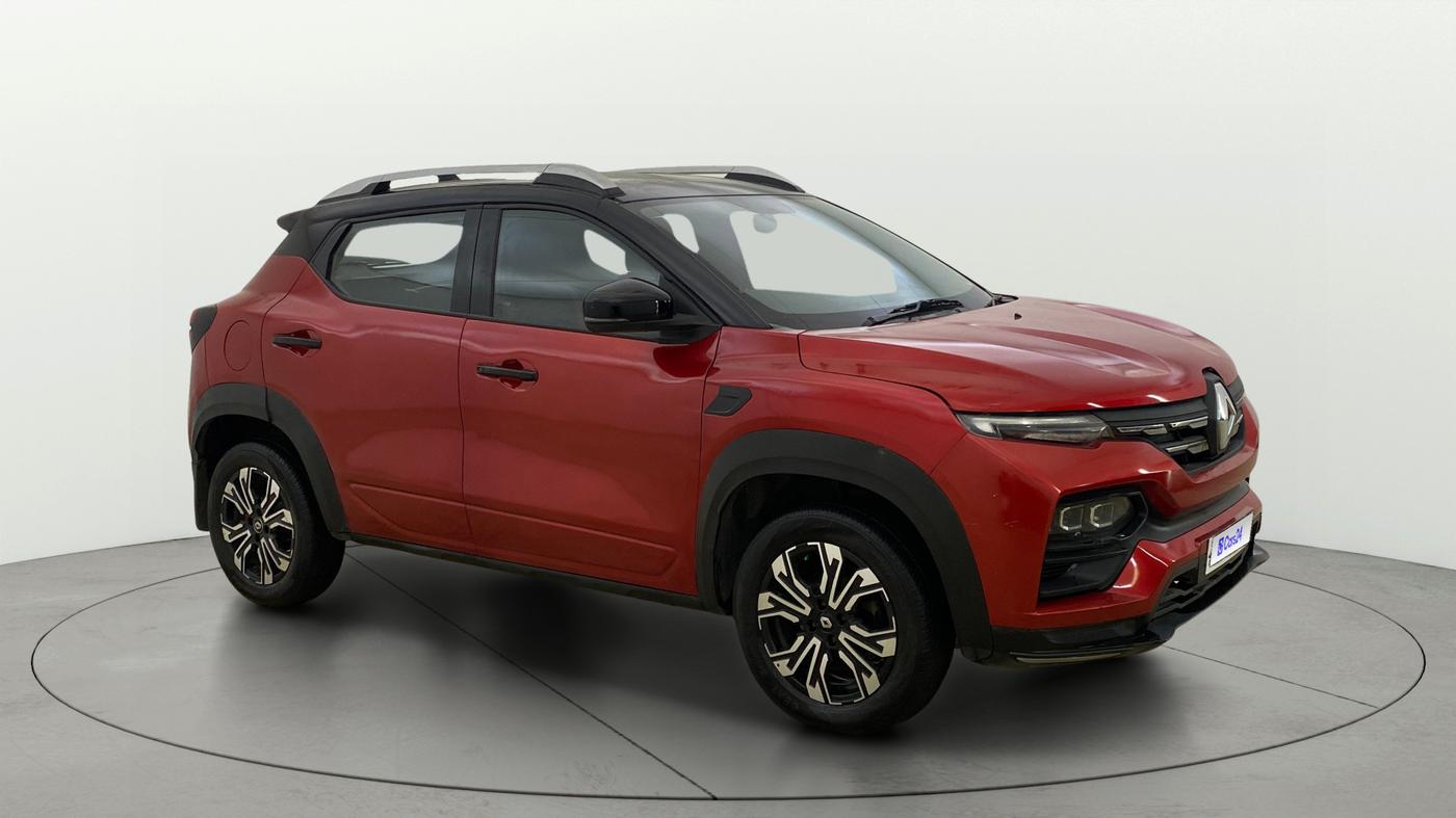 2022 Renault Kiger RXT (O) AMT DUAL TONE, Petrol, Automatic, 44,713 km, Right Front Diagonal